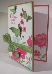 Painted Blooms with Lotus Blossom