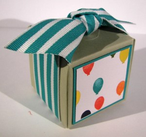 Birthday Dash with Box Buddy