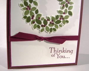 Wondrous Wreath and My Plum Trees...