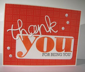 Thank You For Being You