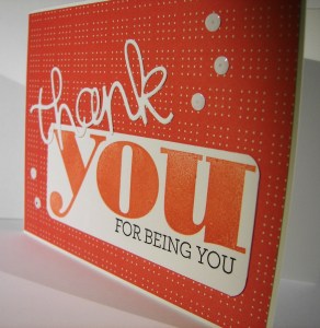 Thank You For Being You