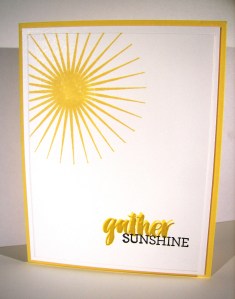 Gather Sunshine