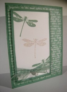 Dazzling Diamonds Dragonfly