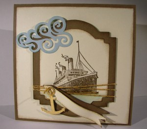 Nautical Themed Invitation