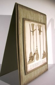 Neutral Toned If the Broom Fits