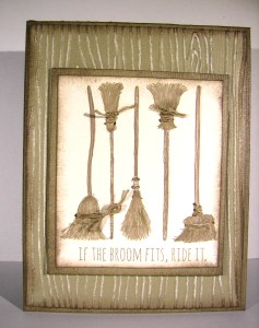 Neutral Toned If the Broom Fits