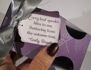 Lighthearted Leaves Treat Carton