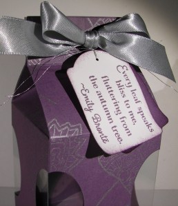 Lighthearted Leaves Treat Carton