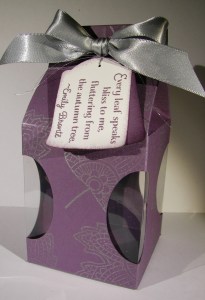 Lighthearted Leaves Treat Carton