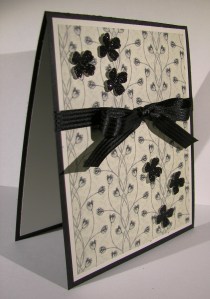 Timeless Elegance with Black Glimmer Paper