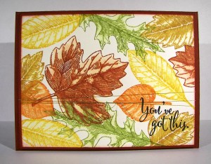 Vintage Leaves, All Through My Yard