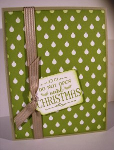 Do Not Open Until Christmas